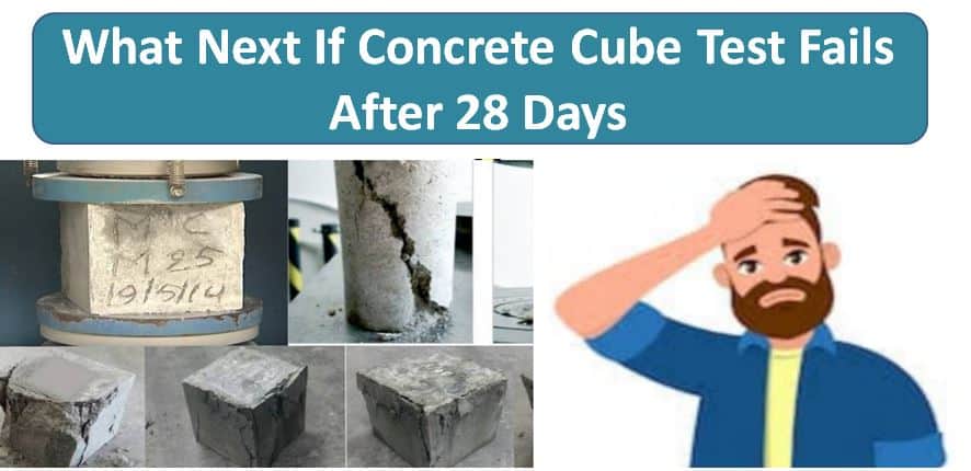 Concrete Cube Fails In Test After 28 Days