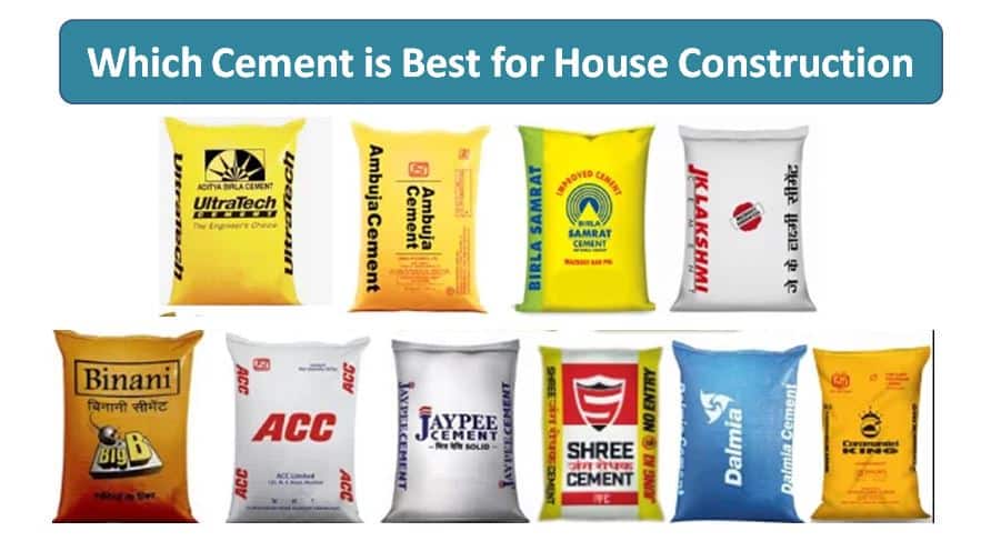 Which Cement Is Best For House Construction | Which Cement Is Best