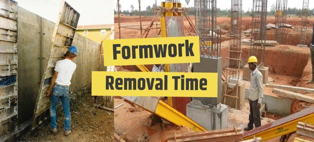When To Remove Concrete Forms How Long Should Concrete Cure Before Removing Forms Deshuttering Time Civiconcepts
