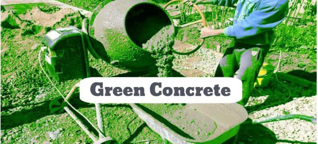 Antipoison Stolt Rund Green Concrete: Exploring What It Is, Green Concrete Materials, And  Applications Of Sustainable Construction"