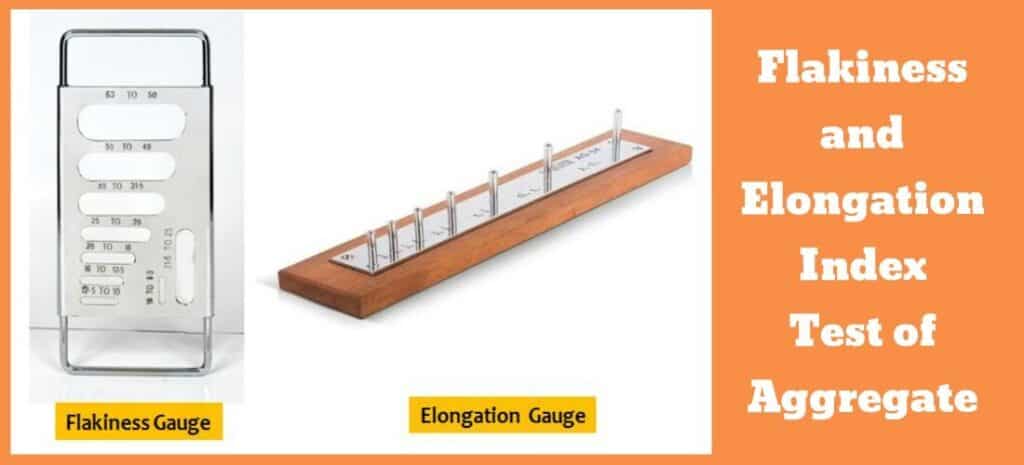 flakiness and elongation index experiment