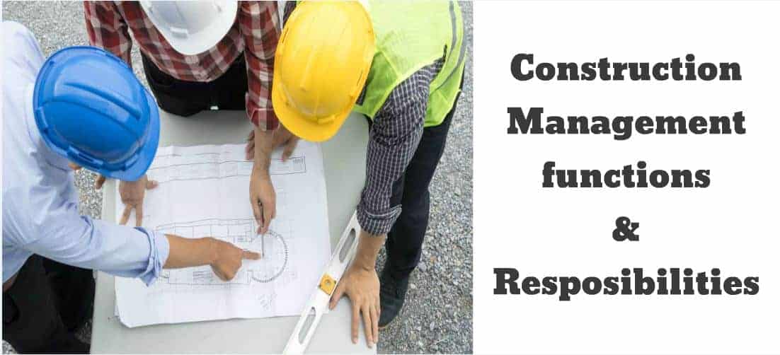 15 Construction Management Functions & Role In Project