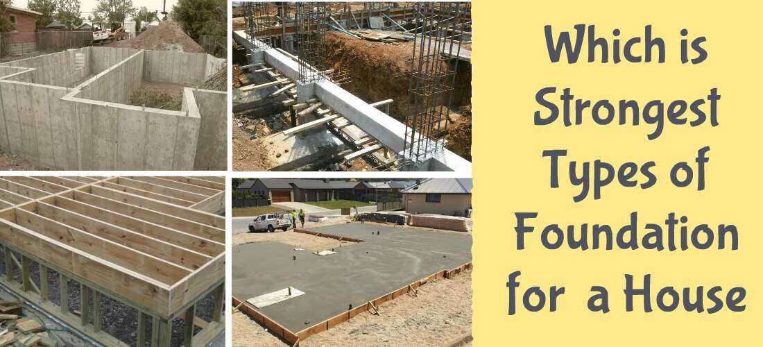 What Is The Best Foundation For A House, How To Construct Basement In India