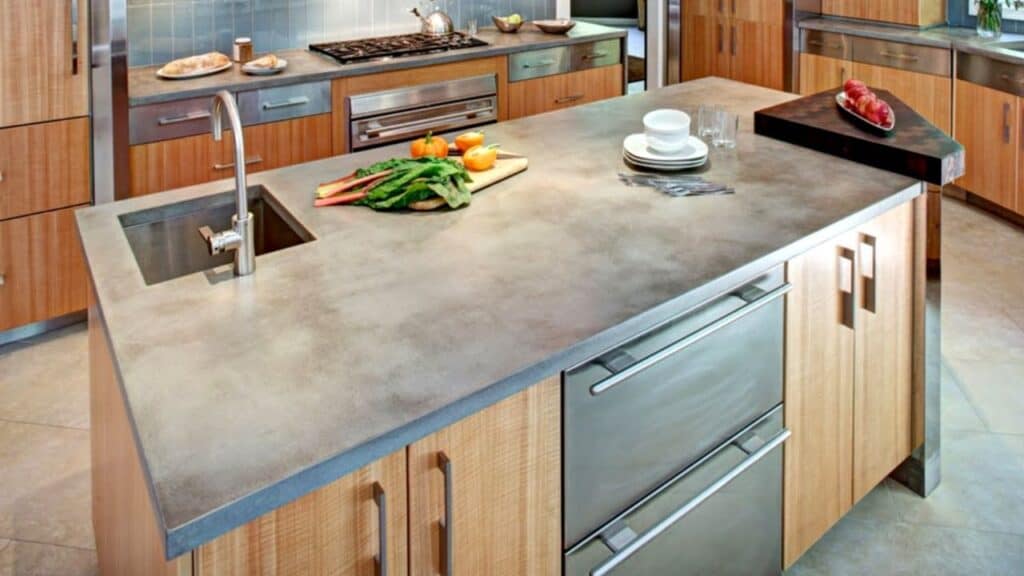 Concrete Countertops Pros And Cons - Civiconcepts