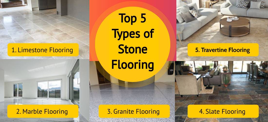 Stone Flooring | Top 5 Types Of Stone Flooring | Natural Stone Flooring | Stone  Floor Tiles | Slate Flooring - Civiconcepts