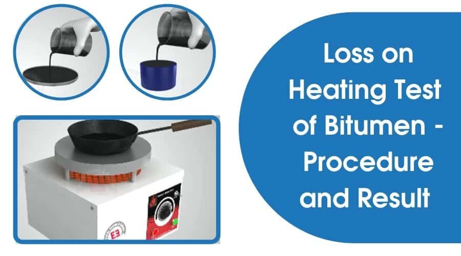 Loss On Heating Test Of Bitumen Exploring Procedure, Significance