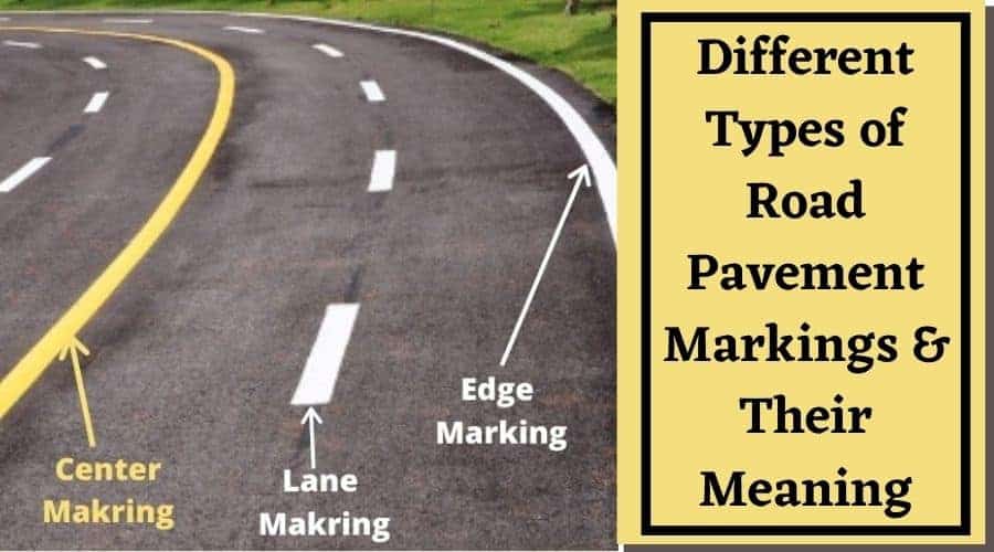 Pavement Markings And Their Meanings - Design Talk