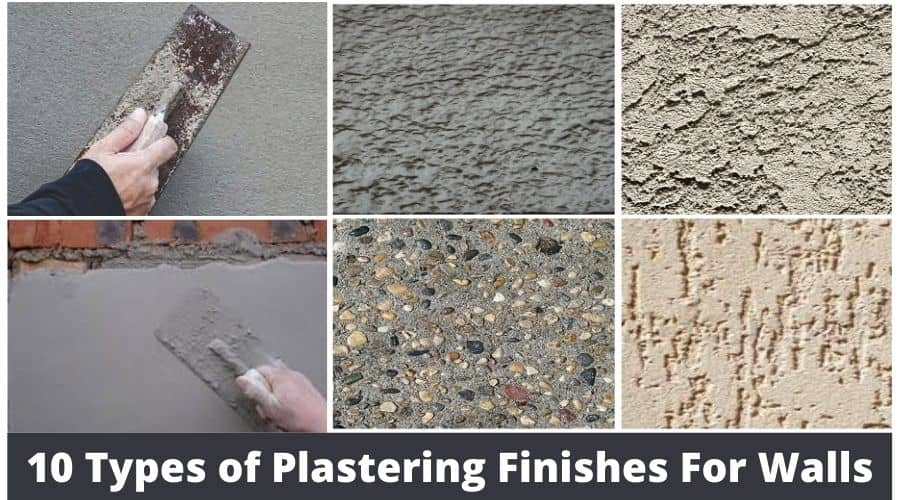 What Is Finishes Plaster 10 Types Of Plastering Exterior Interior Civiconcepts - Concrete Wall Finishes Exterior