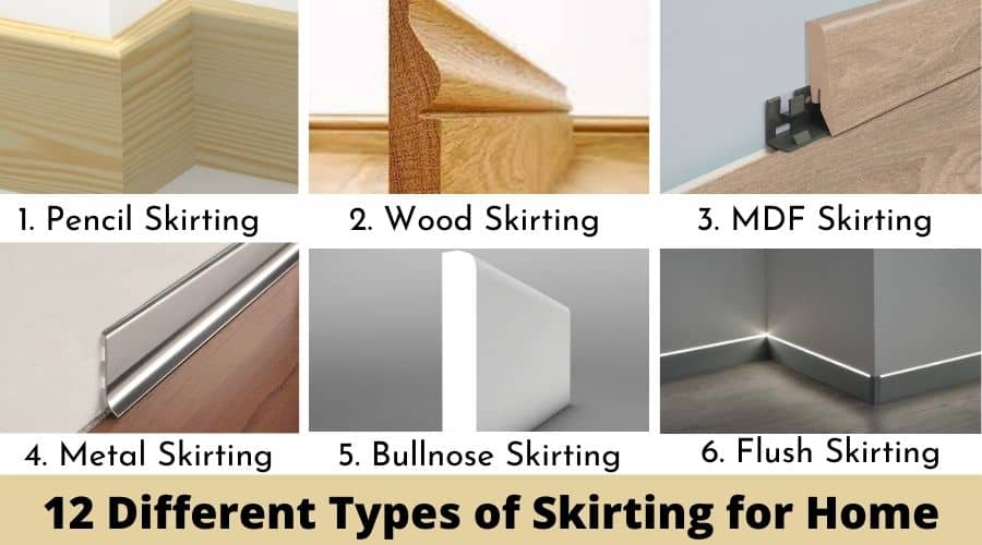 Types Of Skirting Boards HOW TO INSTALL SKIRTING BOARDS 7 STEPS 