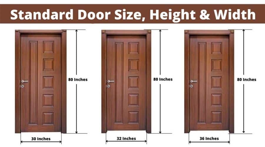 Standard Door Size In Feet Main Door Size Internal Door Size