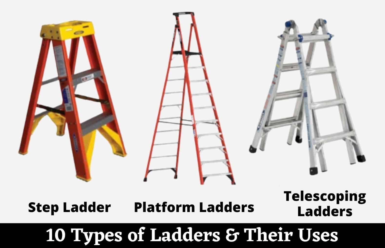 The Many Different Types Of Ladders: The Ultimate Guide, 56% OFF