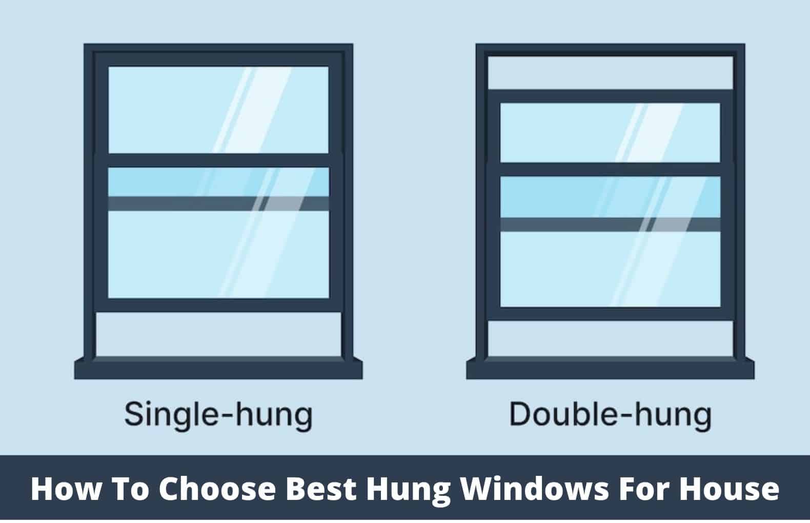 How To Choose The Best Hung Windows For Your House?