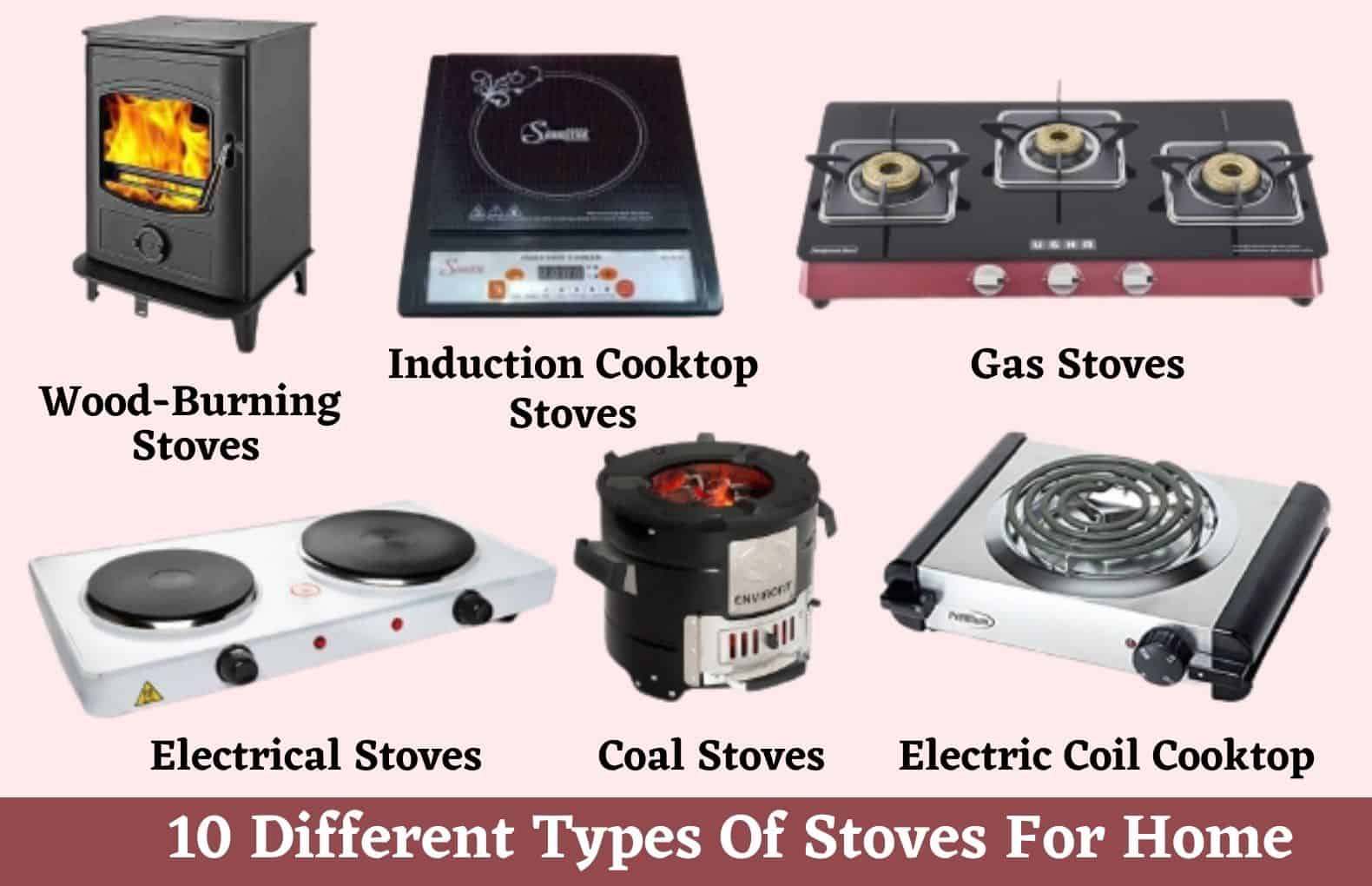5 Different Types of Cooktops & Stovetops