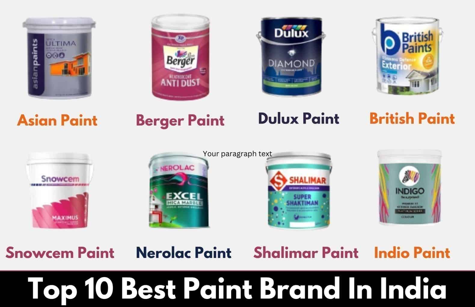 Best Paint Brand In India Top 10 Best Paint In India 2023 Best 