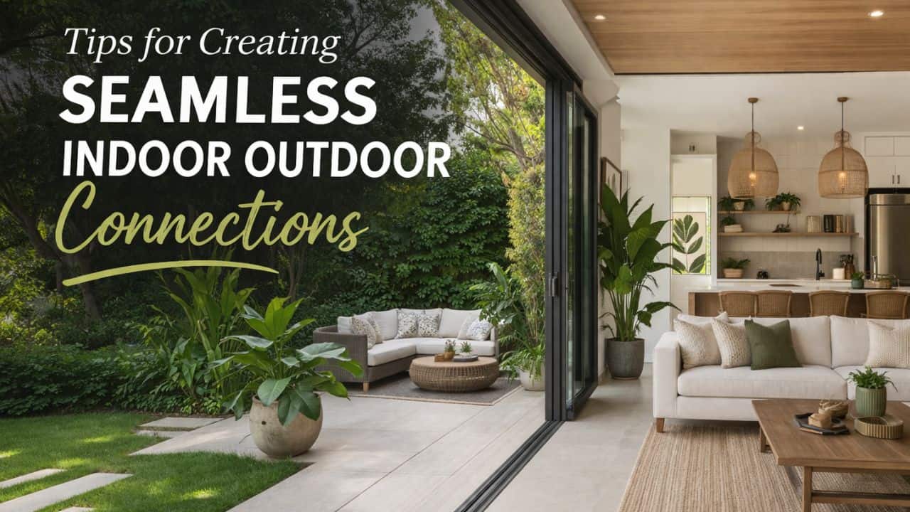 Tips For Creating Seamless Indoor Outdoor Connections