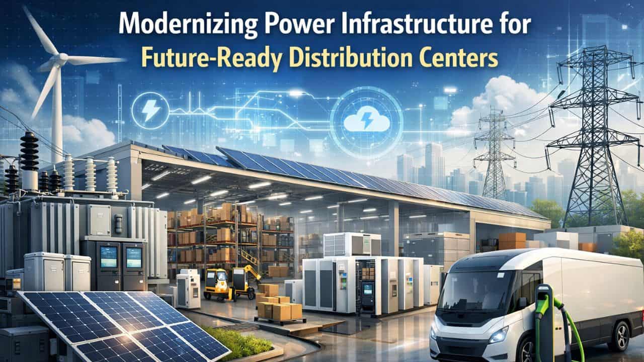 Modernizing Power Infrastructure For Future-Ready Distribution Centers